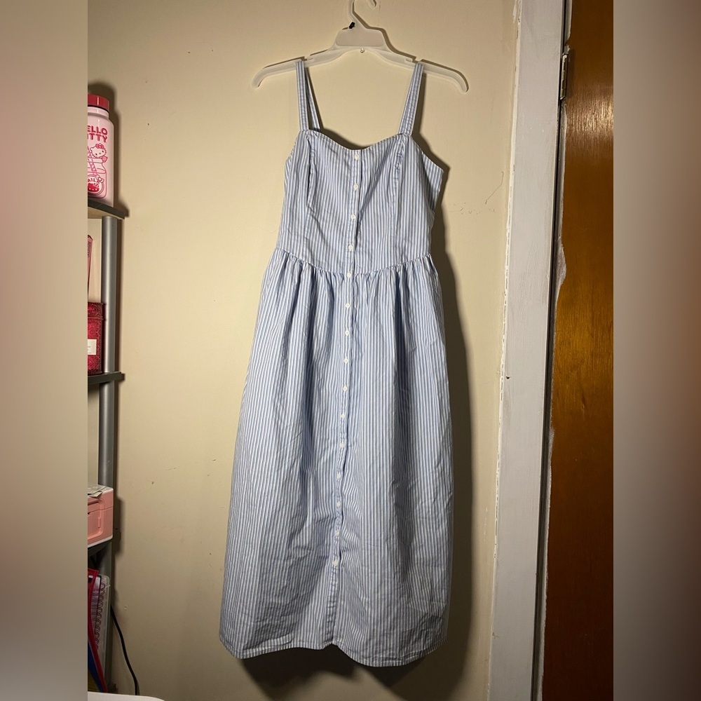 Levi's® Rachel Stripe Chambray Dress - Picture 6 of 7